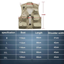 Load image into Gallery viewer, Ultralight Tactical Fishing Vest