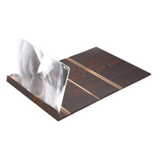Load image into Gallery viewer, 12 inch Desktop Folding Wood Bracket with Mobile Phone Screen Magnifier