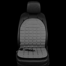 Load image into Gallery viewer, Electric Heated car seat Cushion Winter Car seat Pad Car Heated Seat Covers Universal Conjoined Supplies Black Gray